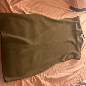Thick sweater dress